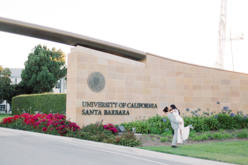 University of Southern California Santa Barbara Engagement Session