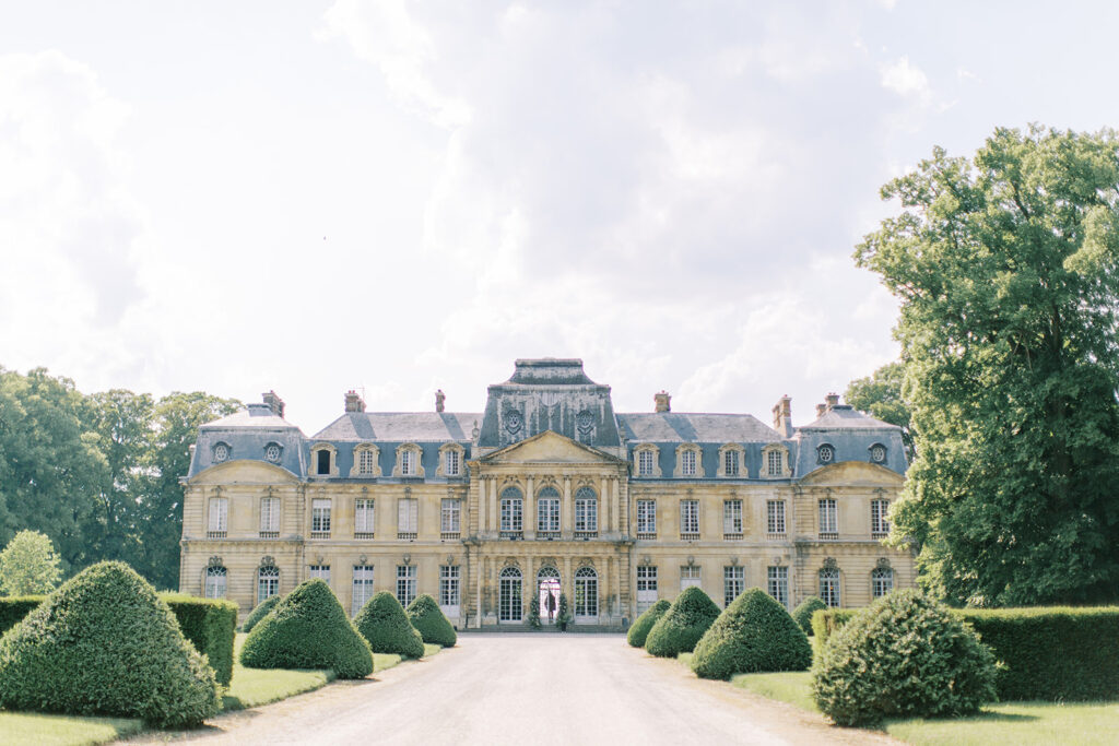 Wedding at Chateau de Champlatreux in Paris France
