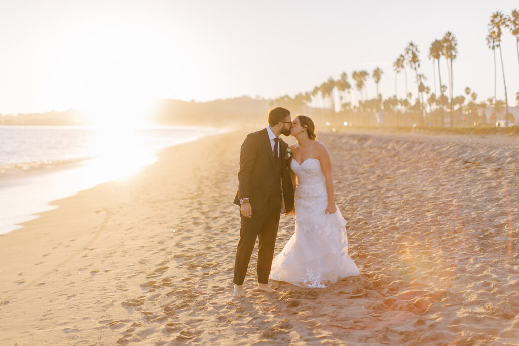 Santa Barbara Beach Wedding Photos by Vic and Sasha Photography