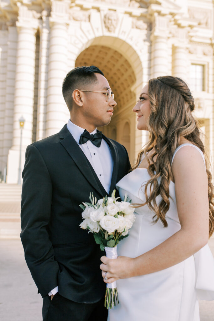 Pasadena City Hall Wedding and Elopement Photography by Vic and Sasha Photography