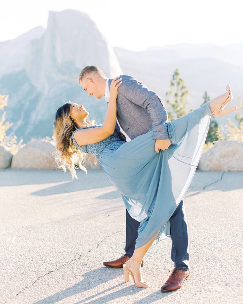 Engagement Session in Yosemite National Park